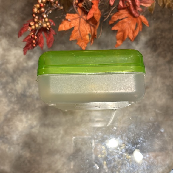 SpaceMaker | VINTAGE Green/Clear Pencil School Box - Picture 11 of 12